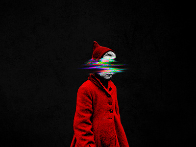 Digital Little Red Riding Hood caperucita color design digital digitalart littleredridinghood photoshop red vintage