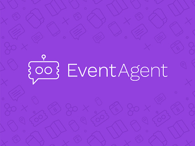 EventAgent Branding ai branding icon logo design mark pattern