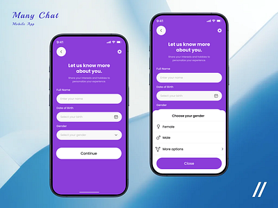 Chat Mobile App Design android app app design chat chat bot chat gpt chat ui contract list design friend ios many chat messages mobile mobile app social network ux whatapp