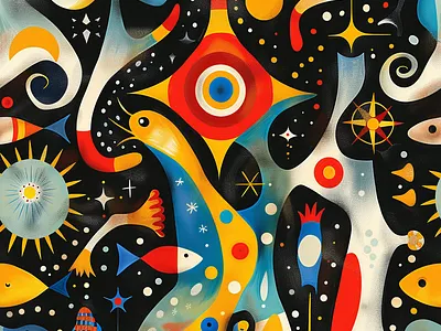 Barcelona Textile Prints 2 barcelona fashion hawaii miro textile prints wallpaper