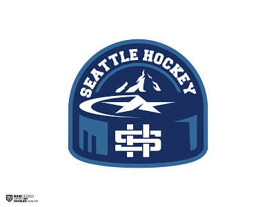 SEATTLE HOCKEY LOGO brand brandidentity branding graphicdesign hockey hockeylogo logo logobrand logodesginer logoforsale logoinspiration sportlogo vectorlogo visualbranding