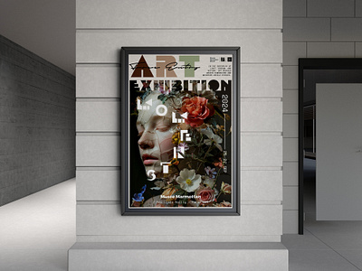 Art Exhibition Media Publications art banner billboard design graphic design illustration poster