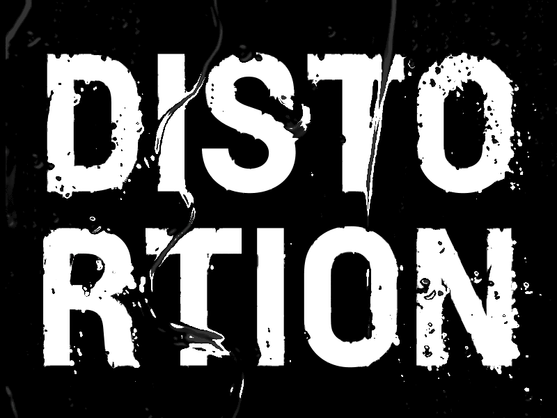 Distortion Pane 2d ae distortion liquid rain rd text water