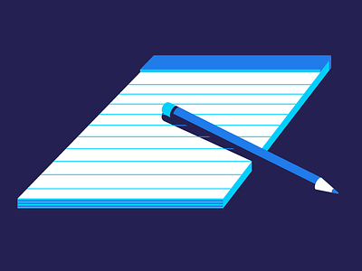 Notepad and Pencil