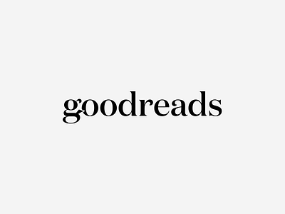 Goodreads branding bravodarko domaine display goodreads ios app logo logotype redesign