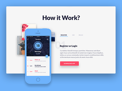 Simply – Onepage App Template app app template creative psd template developer psd template envato landing page mobile app one page software psd template