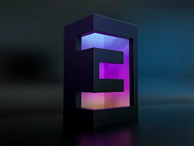 Three! dark neon three