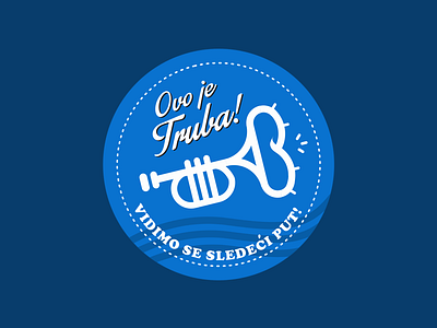 This Sucks A​ss ass icon illustration sign sticker trumpet