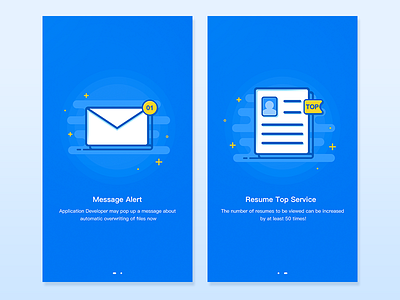 App guide page app illustration ios onboarding