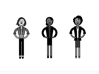 Mina digital illustration menstrual cup mina minimalist monochrome monoline simple