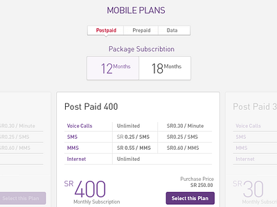 Widget design concept design mockup plans price ui ux widget