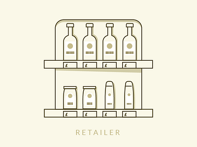 Bonta Italia - Retailer - Illustration flat food illustration lines retailer