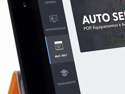 Sidebar menu iPad dailyui design ios ipad menu mobile ui ux