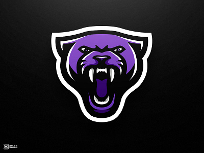 SuperLex Panther Logo dasedesigns girl identity logo design mascot minigp motorcycle panther purple racing secondary sports