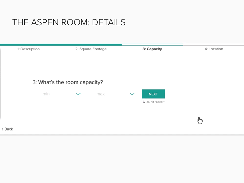 Form-Advancing Animation animation form onboarding ui ux