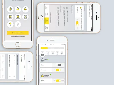 BUNDL - Smart home universal control concept connected home ios iot iphone smart home