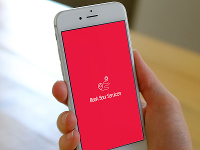 Book your Services app book design psd services ui your