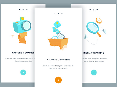 Onboarding Screen app clean design illustration onboarding screen travel ui ux white