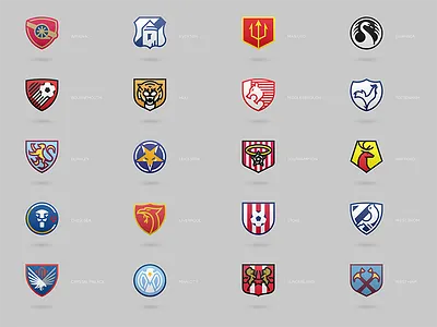 Football Logos football icons league logos premier soccer