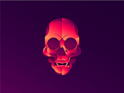 Magma skull fire magma skull vector