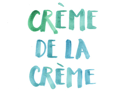 watercolor play handlettering lettering watercolor
