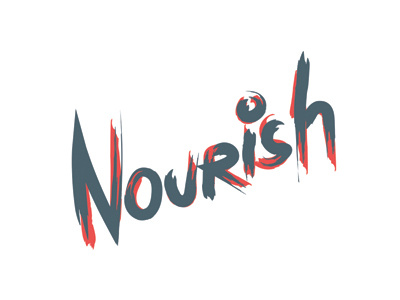 Nourish branding branding concept identity logo logoconcept