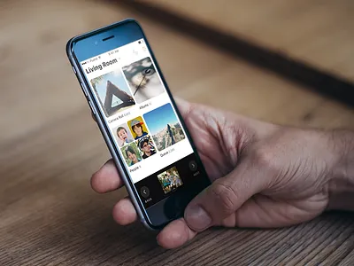 Aura Frame App app aura controller controls digital display frame ios iot photo picture smart