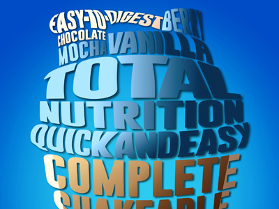 WordArt. advertisement graphic design illustration product promotion typographical illustration