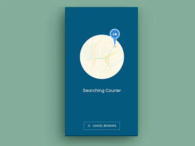 App Courier android appdesign courier illustration interface mobile ui ux