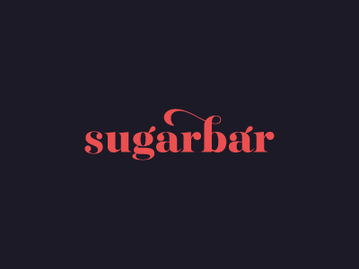 Sugarbar bakery branding logo