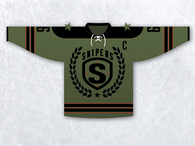 Snipers Hockey Jersey hockey jersey laruels military snipers