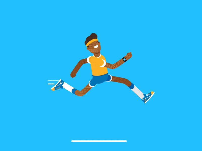 Angry Cloud angry animation character cloud design graphics illustration jogger motion runner sport storm