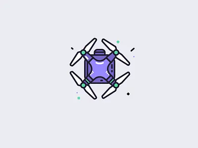 Remote Control Plane free icon illustrator line plane