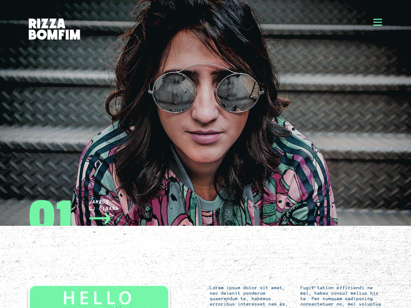 Rizza Bomfim Photography branding modern pgotographer photography street street photography urban website