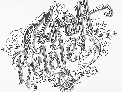 Craft Related logo beer bydgoszcz craft design handlettering logo morawski typography