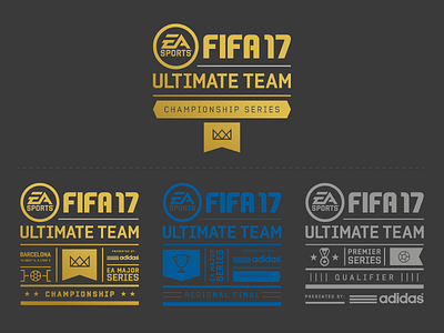 Championship Series logo system v.1 champion championship crown fifa logo modular soccer unused