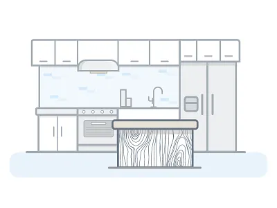 Kitchen breakfast cabinet cook dining dinner food furniture kitchen lunch platform stove