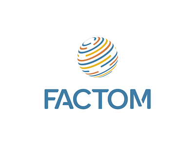 Factom Rebrand blockchain factom fct logo rebrand