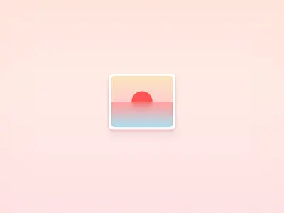 Gallery gallery gradient icon likang photo sea smartisan sun