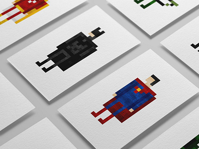 Pixel Hero (DC) batman dc hero justice league pixel superman