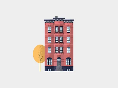 New York Building apartment building diy flat grain house map new texture tree york