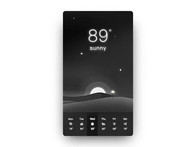 Dailyui 037 Weather dailyui weather