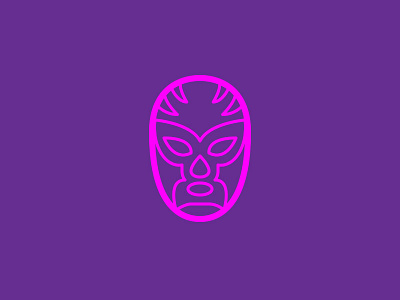 Day 10 - Luchador - 100 Days of Icons 100 days icon illustration luchador mexican sam