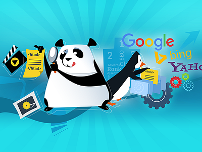 SEO Illustration design drawing illustration seo