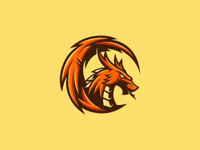 Dragon csgo dota2 dragon e sport esport gaming legendary logo sport team