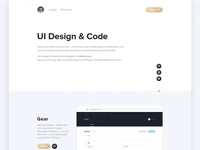 Portfolio 2016 WIP code design interface personal portfolio ui web website wip