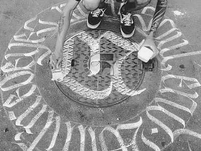 Playing in the real world calligraphy lettering street typography