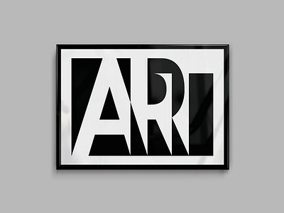 Art poster art circle custom font design digital exclude fineart lettering logo poster typography unused