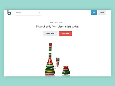 Best Of Glass Landing Page Concept design photography ui ux web design