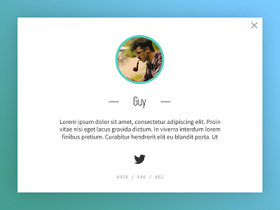 Daily UI 006 - User Profile 006 daily daily ui profile ui user user profile